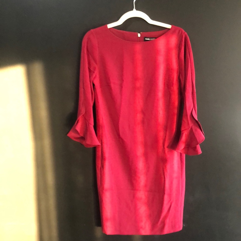 Karl Lagerfeld bell sleeve sheath